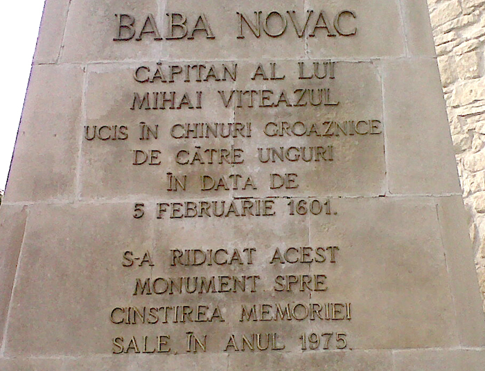 Statuia lui Baba Novac