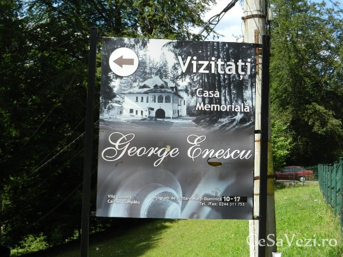 Casa Memoriala George Enescu din Sinaia