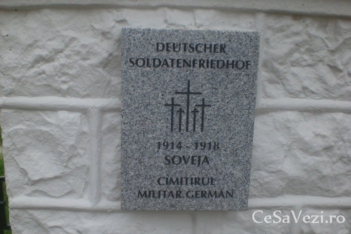 Statiunea Soveja, Cimitirul German